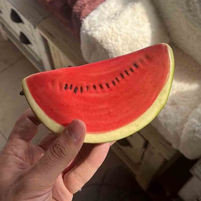 قاچ هندونه وارداتی - طول 15 سانت