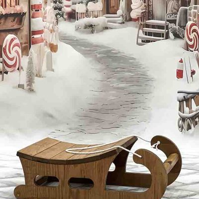 سورتمه حلال - رنگ چوب