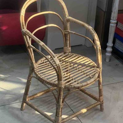 صندلی حصیری دسته دار