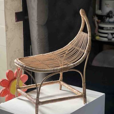 صندلی حصیری - طرح ماه